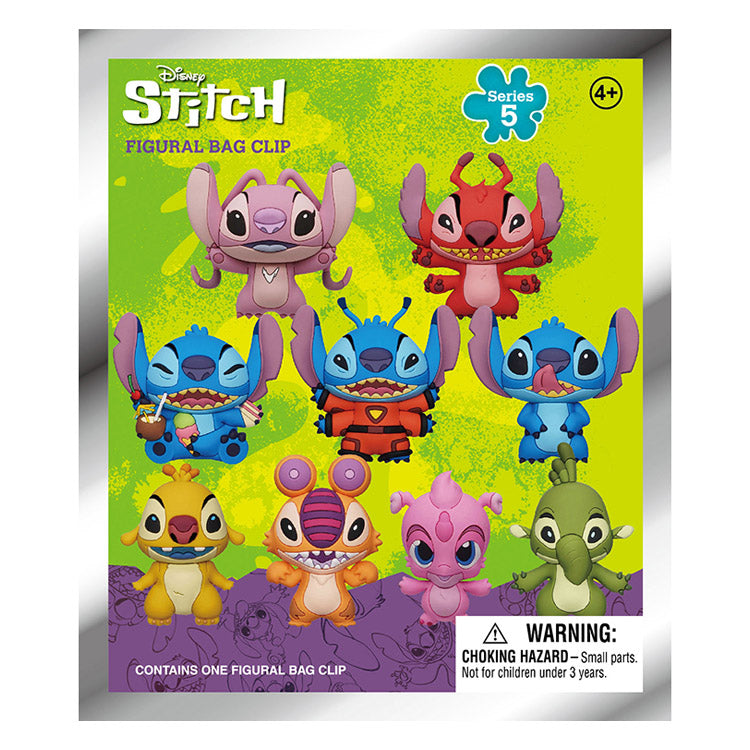 MO85535 - Stitch Series 5 3D Collectable Keychain - Click Distribution (UK) Ltd
